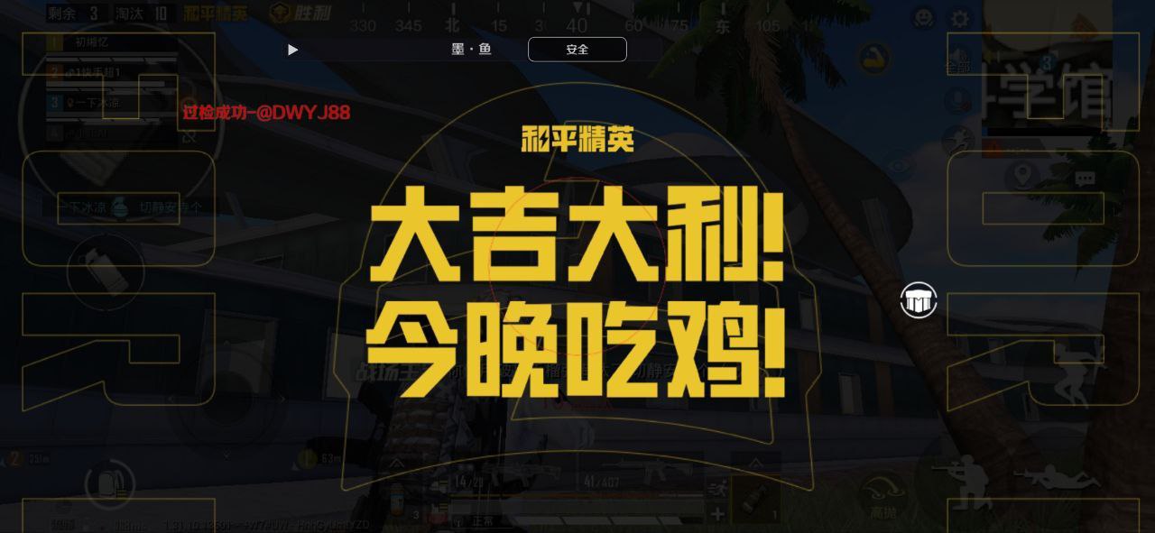 【神罚特别版】✅支持所有电脑系统，支持模拟器高清版。人物透视 锁死自瞄 射线方框 物资显示